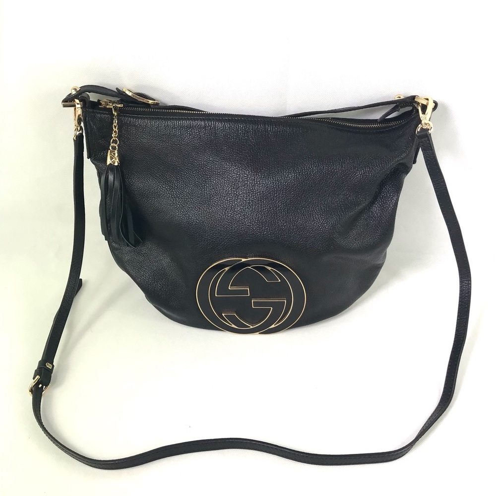 💎✨ BLONDIE✨💎 CROSSBODY GUCCI LEATHER HOBO